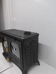 Döküm Kuzine Soba | Yüksek Isı Verimli, Fırınlı, Dayanıklı Dökme Demir