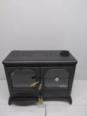 Döküm Kuzine Soba | Yüksek Isı Verimli, Fırınlı, Dayanıklı Dökme Demir