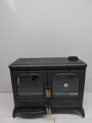 Döküm Kuzine Soba | Yüksek Isı Verimli, Fırınlı, Dayanıklı Dökme Demir