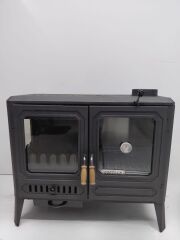 Döküm Kuzine Soba Fırınlı Soba Yüksek Isı Verimli, Fırınlı, Dayanıklı Dökme Demir  DRL 00452  Sarıbey Model