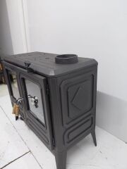 Döküm Kuzine Soba Fırınlı Soba Yüksek Isı Verimli, Fırınlı, Dayanıklı Dökme Demir