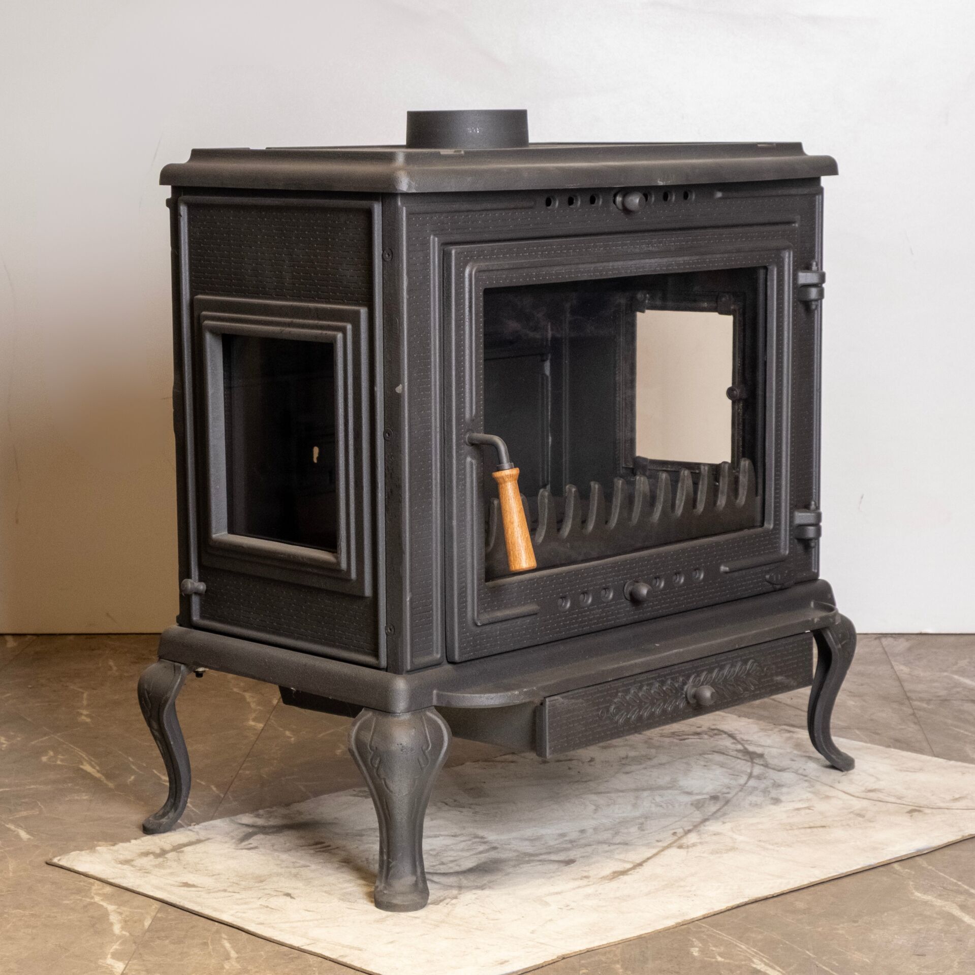 Döküm Şömine Soba – Odunlu, Uzun Ömürlü DRL 036