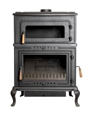 Döküm Şömine Soba Kuzine Soba Fırınlı Soba DRL 61