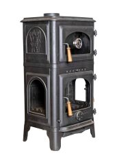 Döküm Şömine Soba Kuzine Soba Fırınlı Soba DRL058