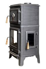 Döküm Şömine Soba Kuzine Soba Fırınlı Soba DRL 059 KURTUL MODEL