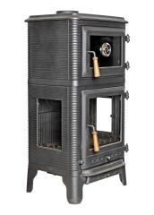 Döküm Şömine Soba Kuzine Soba Fırınlı Soba DRL 028