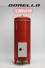 Dorello Dikey Elektrikli Termosifon – 200 / 400 Litre Kırmızı