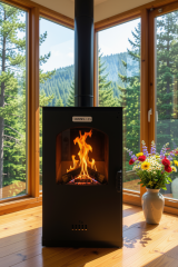 Dorello pelet sobası odun kömür Pelet sobası mf102 TRİLYE MODEL
