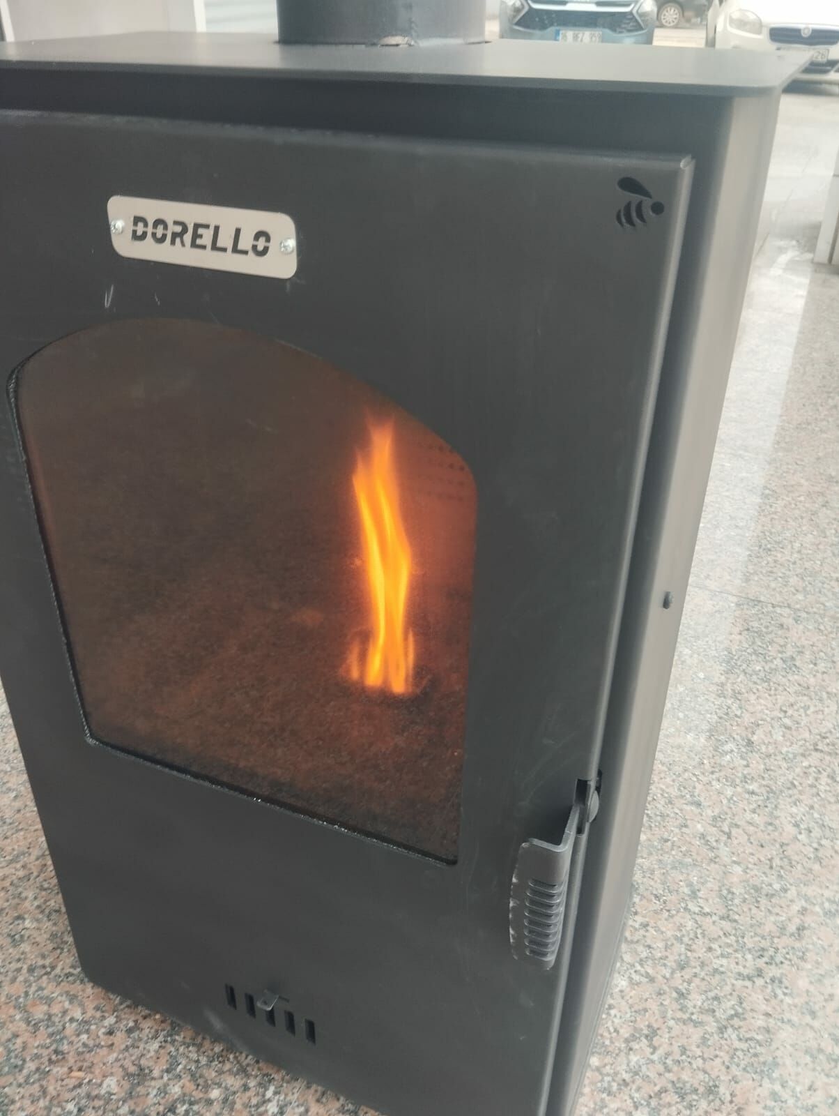 Dorello pelet sobası odun kömür Pelet sobası mf102 TRİLYE MODEL